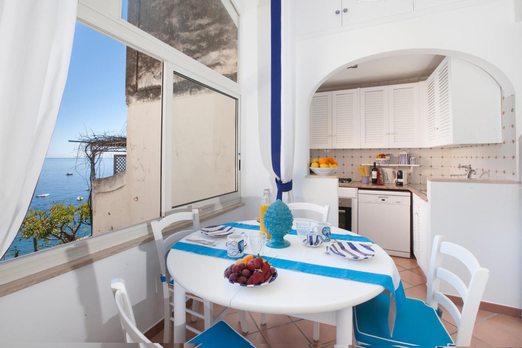 Apartmán Casa Mimosa Positano Exteriér fotografie